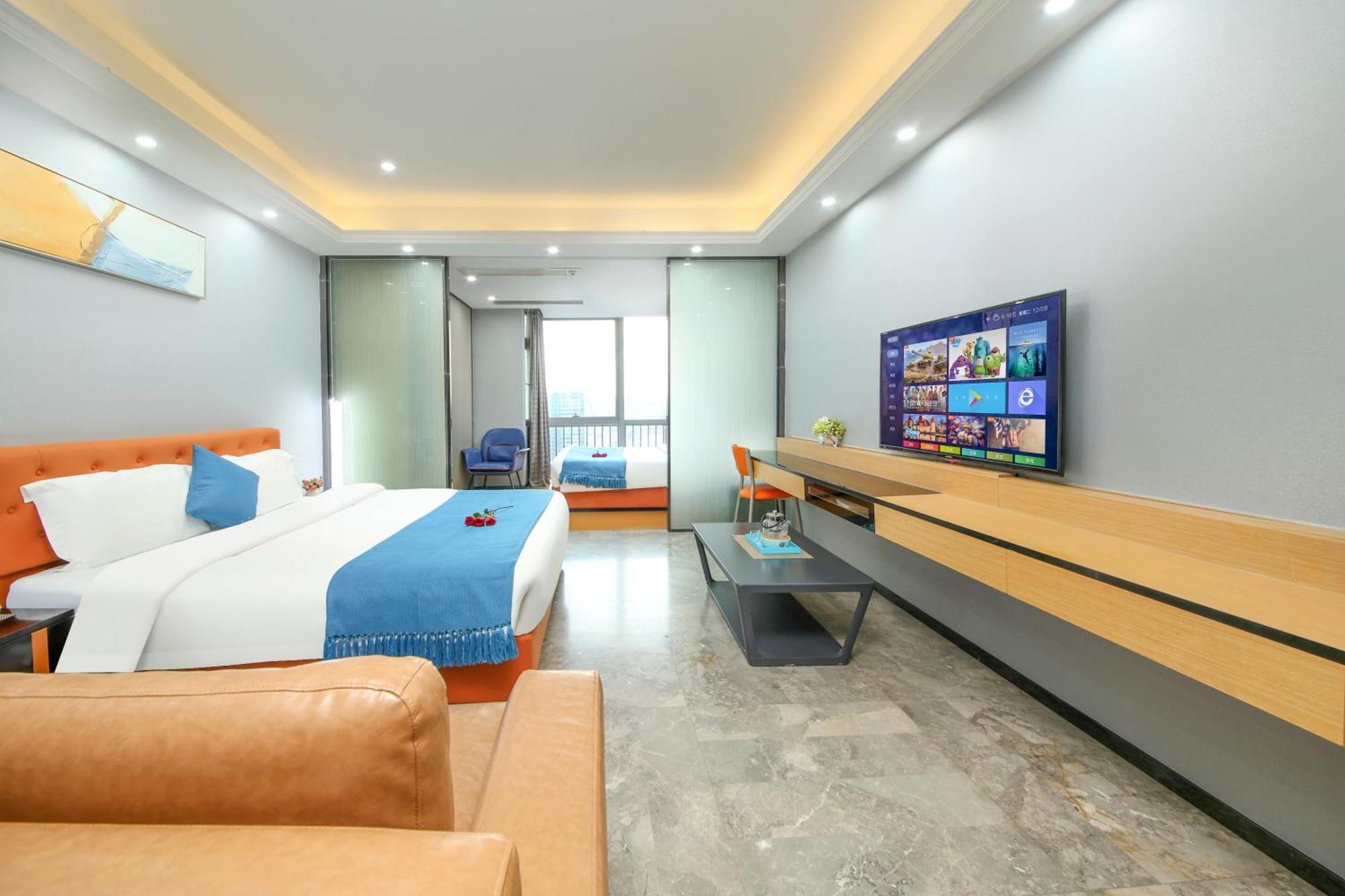 Pengman Beijing Rd. A-Mall Apartment Cantón Exterior foto