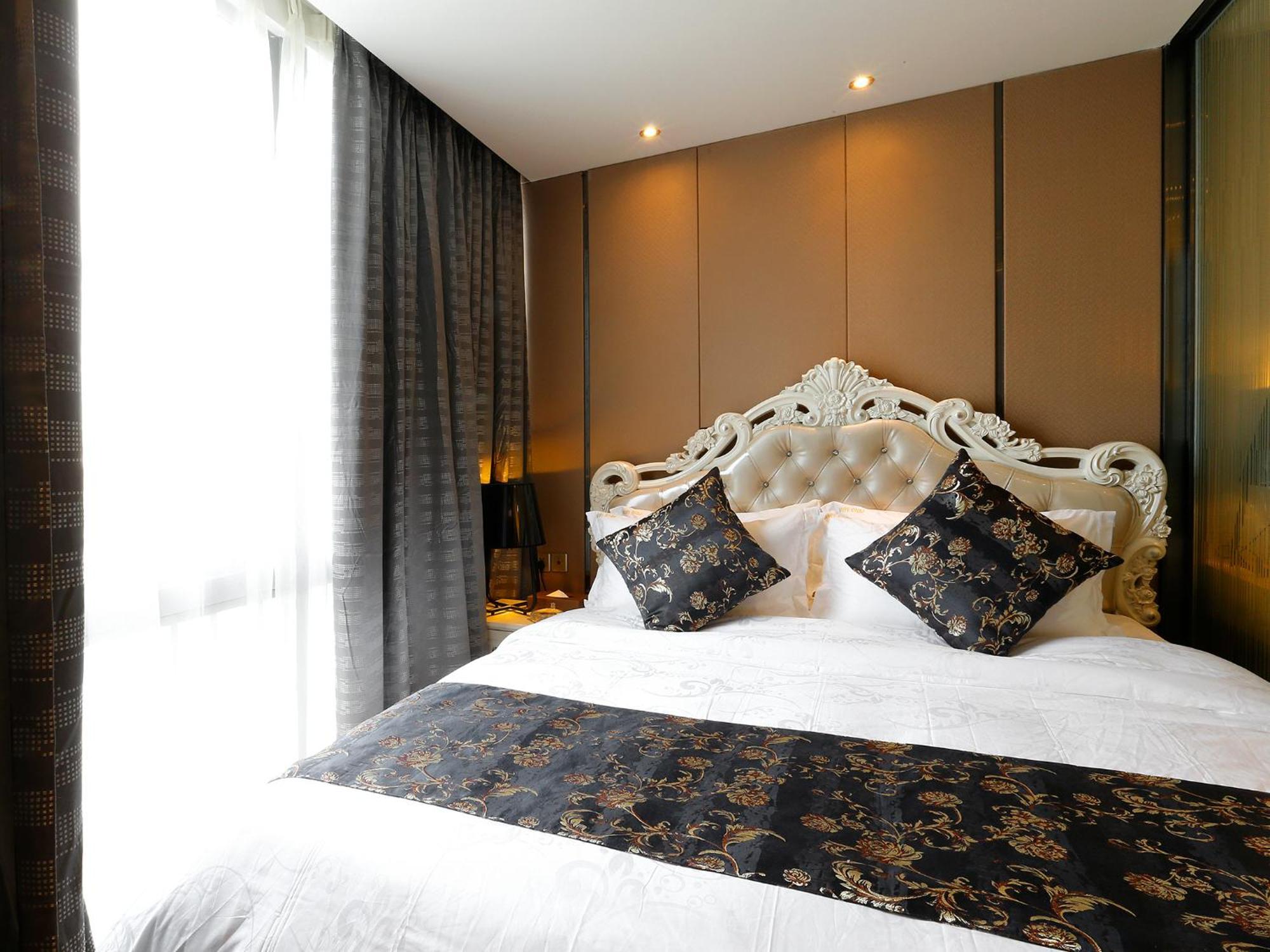 Pengman Beijing Rd. A-Mall Apartment Cantón Habitación foto